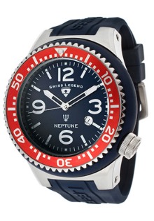 SWISS LEGEND NAVY, RED AND WHITE WATCH