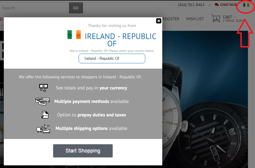 Easy Checkout for International Shoppers